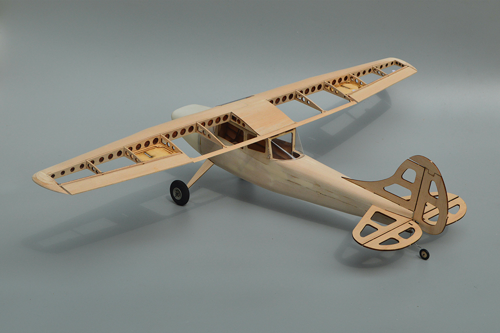 Tony-Rays-Aero-Model-Cessna-L-19-Bird-Dog-mit-750-mm-Spannweite-aus-Balsaholz-RC-Flugzeug-Bausatz-2019419-5